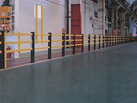 Image shows attention to detail and quality of finishes after the warehouse move was complete.